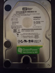 Hard disk desktop SATA 500Gb Western Digital - Green Power CU PROBA foto