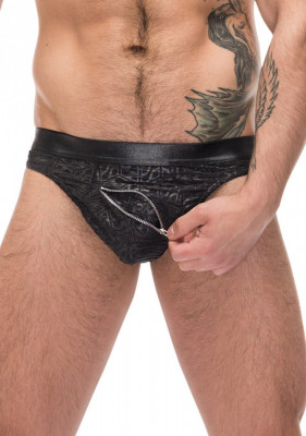 Slip Zip Male Power Black S/M foto