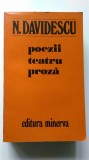 N. Davidescu - Poezii. Teatru. Proza (5+1)5