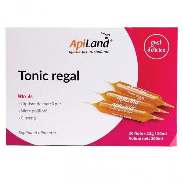 Tonic Regal 20 fiole x 10 mililitri Apiland