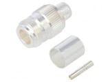 Conector RF 50 Ohm Argintat PSF 1/4M, TE Connectivity