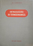 INTRODUCERE IN TERMODINAMICA-M.A. LEONTOVICI