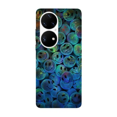 Husa compatibila cu Huawei Nova Y70 model Smile Faces, Silicon, TPU, Viceversa foto
