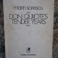 MARIN SORESCU - DON QUIJOTE'S TENDER YEARS , DESENE FLORIN PUCA