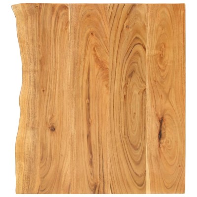 vidaXL Blat lavoar de baie, 60 x 55 x 3,8 cm, lemn masiv de acacia foto