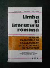 C. BARBOI, S. BOATCA, M. POPESCU - LIMBA SI LITERARTURA ROMANA foto