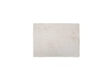 Covor Decorativ din Imitatie de Blana Rabbit Alba 190x140cm