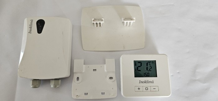 TERMOSTAT AMBIENT INOKLIMA MODEL EVO-RF 435-151-02 , WIRELESS .
