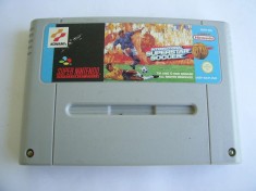 CASETA JOC SUPER NINTENDO INTERNATIONAL SUPERSTAR SOCCER DELUXE