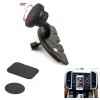 Suport auto magnetic pentru telefon/tableta rotatie 360&deg;, prindere in slotul CD