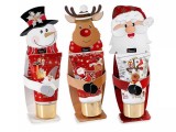 Set cadouri Craciun 3 creme maini in cutie cadou cm 5,5 x 3 x 14,5 H,3 x 25 ml
