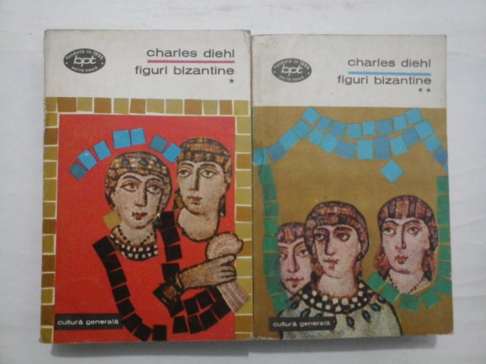FIGURI BIZANTINE - 2 VOLUME - CHARLES DIEHL