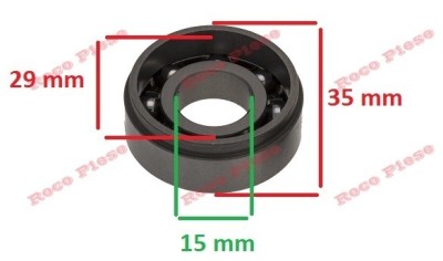 Rulment ambielaj drujba compatibil Stihl MS 240, MS 260, MS 280, MS 340, MS foto