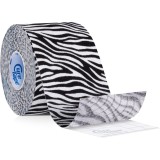CureTape&reg; Art bandă kinesiologică culoare Zebra Black&amp;White 5 m