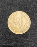 Moneda 20 para 1965 Iugoslavia, Europa