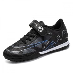 Ghete de fotbal pentru copii MBrands, 8.5 pentru teren sintetic, culoare negru 34