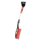 Perie telescopica auto 2 in 1 cu racleta pentru geamuri, zapada si gheata, lungime reglabila 75-94 cm, compacta, AMiO 04150