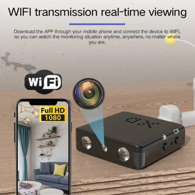 Camera Spion Mini TSS-XD01, Wi-Fi,Transmisie Live, Full HD foto