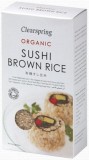 Orez Brun Sushi Bio Paradisul Verde 500gr, Clearspring