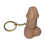 Diablo Picante-Fluier Breloc &icirc;n Formă de Penis, Culoare Piele
