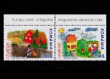 Cumpara ieftin RO 2006 LP 1718 &quot;Europa 2006- Integrarea imigr. &quot;, serie punte+tab TIP II ,MNH, Nestampilat