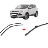 Cumpara ieftin Set 3 stergatoare FORD KUGA II (DM2) 2012-2019, pentru parbriz si luneta, Bosch Aerotwin