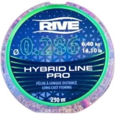 Fir Monofilament RIVE Hybrid Line Pro Transparent, 2.8kg, 0.181mm, 250m foto