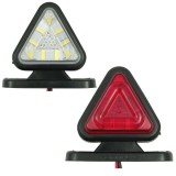 18 LED Lampa Triunghiular Gabarit Laterala Pozitie Remorca Camion 12v 24v