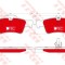 Set placute frana,frana disc MERCEDES CLS (C218) (2011 - 2016) TRW GDB1546DTE
