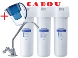 Filtru Apa Potabila Aquaphor Crystal A, Sub Chiuveta, 3 Cartuse (K7, K5, K2), 6000L, Anti-Clor, Sedimente, Rugină