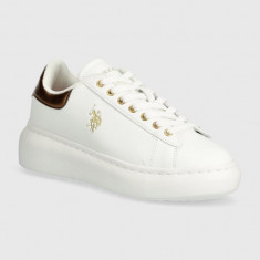 U.S. Polo Assn. sneakers BRITNY culoarea alb, BRITNY001W 4Y1