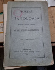 Procesul de la Namoloasa - 1881 foto