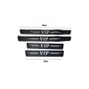 Set abtibild protectie praguri auto carbon 5d PET Cod: MKTTQ-V4PCS-VIP Automotive TrustedCars, Oem