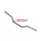 Ghidon aluminiu Moto / Cross argintiu 28.6 mm