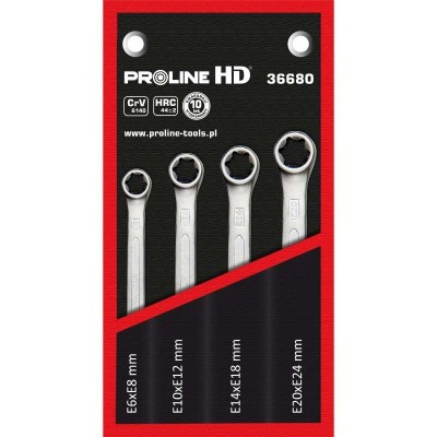 Set Chei Inelare Torx Cr-va Hd E6-e24 - 4p. foto