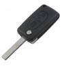 Carcasa cheie Topautochei&reg; pentru Citroen C2 C5 C3 C4 C6 C8, 2 butoane, lamela HU83, cu suport pentru baterie, Fara Brand