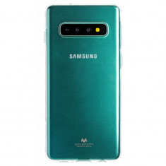 Husa Jelly Samsung Galaxy S10 Plus Goospery Transparenta foto
