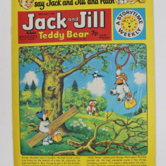 JACK AND JILL AND TEDDY BEAR , ` REVISTA CU BENZI DESENATE PENTRU COPII , 26 APRIL , 1975