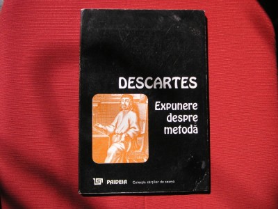 Descartes - Expunere despre metoda foto