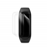 Set 3 Folii de protectie pentru Oppo Band Sport, Kwmobile, Transparent, Silicon, 57436.1