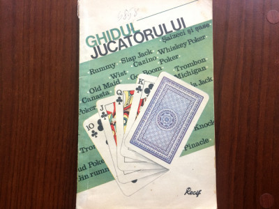 Ghidul jucatorului recif 1992 jocuri pentru adulti tineret canasta rummy poker foto