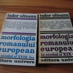 Tudor Olteanu - Morfologia romanului european - 2 vol. sec. XVIII si sec. XIX