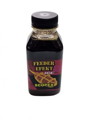 Aditiv lichid Feeder Efect ICE Black Fish, Aroma Scopex, 330ml foto