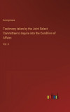 Testimony taken by the Joint Select Committee to Inquire into the Condition of Affairs: Vol. II