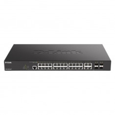 D-Link Switch DGS-2000-52mP, 48 porturi Gigabit, 4 porturi combo gigabitSFP, Capacity 104Gbps, 256 MB DDR3 SDRAM, flash: 32MB, consum 478 Watt,Rack-mo foto