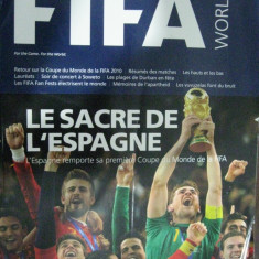 Revista de fotbal - FIFA world (august 2010)