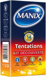 Cumpara ieftin Prezervative, Manix, Tentations Discovery Kit, 14 Buc.