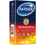 Prezervative, Manix, Tentations Discovery Kit, 14 Buc.