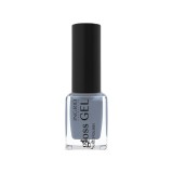 Lac de unghii Gloss Gel Ingrid Cosmetics, 586 bleu, 7 ml