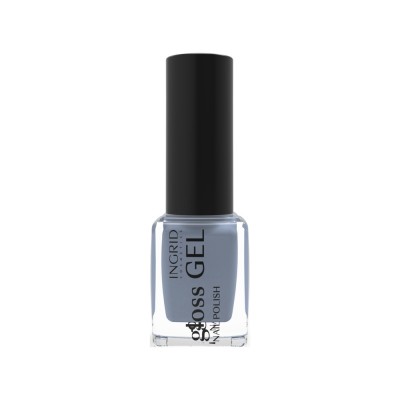 Lac de unghii Gloss Gel Ingrid Cosmetics, 586 bleu, 7 ml foto